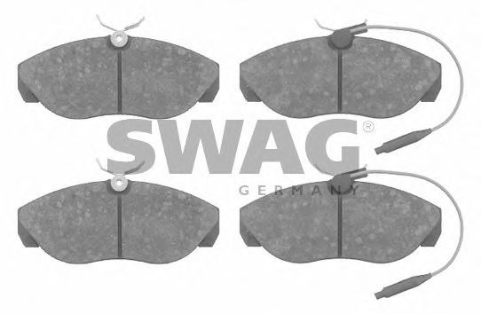 Тормозные колодки SWAG 62 91 6240