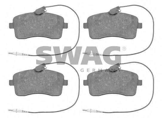 Тормозные колодки SWAG 62 91 6547