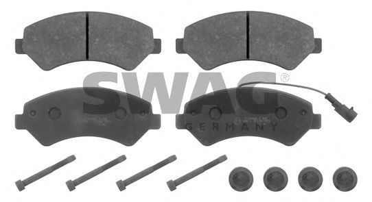 Тормозные колодки SWAG 62 91 6840