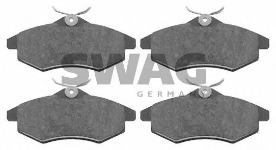 Тормозные колодки SWAG 64 91 6590