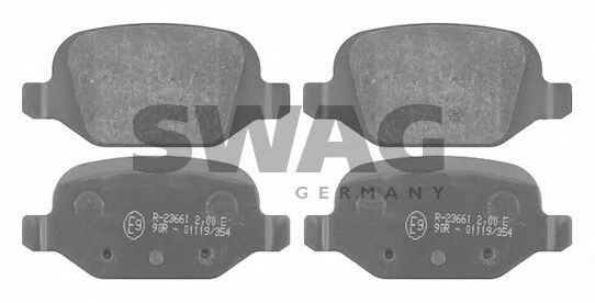 Тормозные колодки SWAG 70 91 6370