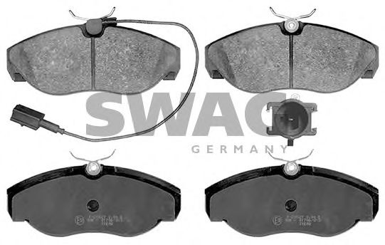 Тормозные колодки SWAG 70 91 6391