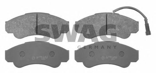 Тормозные колодки SWAG 70 91 6663