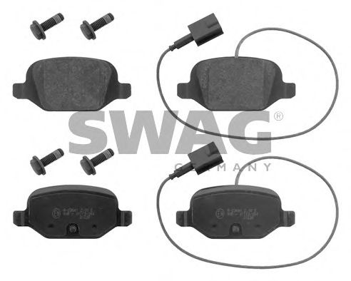 Тормозные колодки SWAG 70 91 6856