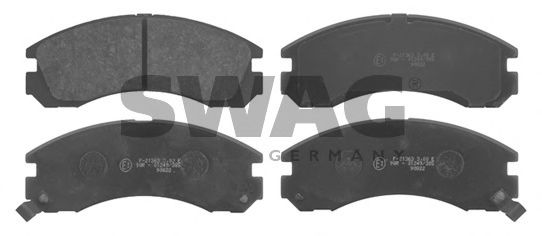 Тормозные колодки SWAG 80 91 6776
