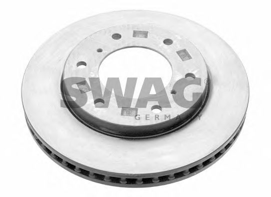 Тормозной диск SWAG 80 92 8437