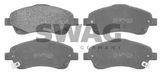 Тормозные колодки SWAG 81 91 6653