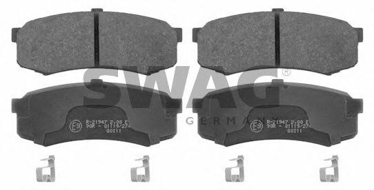 Тормозные колодки SWAG 81 91 6732