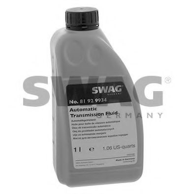 Трансмиссионное масло; Масло автоматической коробки передач SWAG 81 92 9934