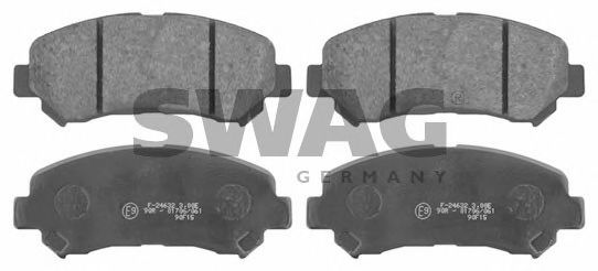 Тормозные колодки SWAG 82 91 6738