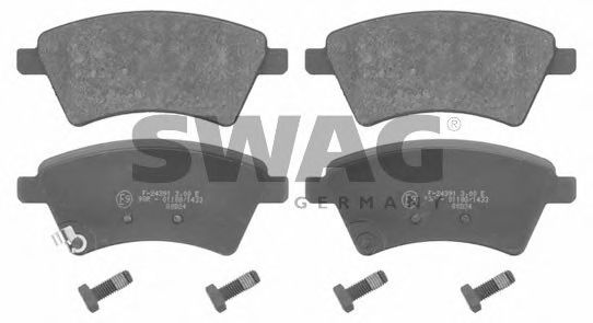 Тормозные колодки SWAG 84 91 6658