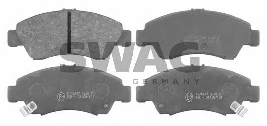 Тормозные колодки SWAG 85 91 6303