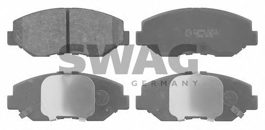 Тормозные колодки SWAG 85 91 6552