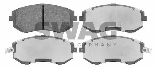 Тормозные колодки SWAG 87 91 6643