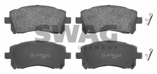 Тормозные колодки SWAG 87 91 6660