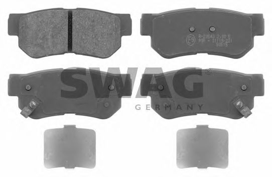 Тормозные колодки SWAG 90 91 6675