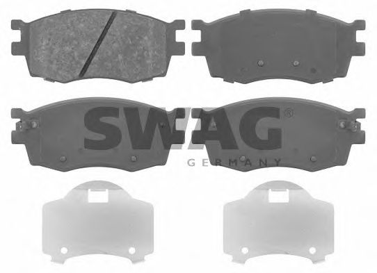 Тормозные колодки SWAG 90 91 6699