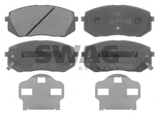 Тормозные колодки SWAG 91 91 6816