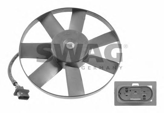 Вентилятор охлаждения двигателя SWAG 99 91 4748