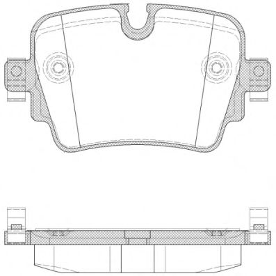 Тормозные колодки ROADHOUSE 21572.00