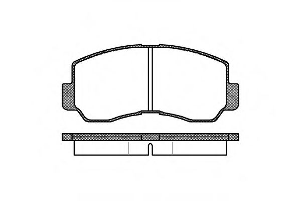 Тормозные колодки REMSA 0094.40