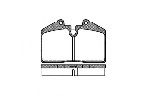 Тормозные колодки REMSA 0140.20