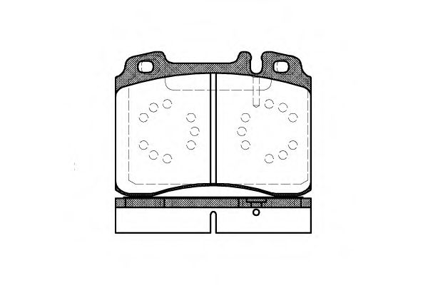 Тормозные колодки REMSA 0379.20