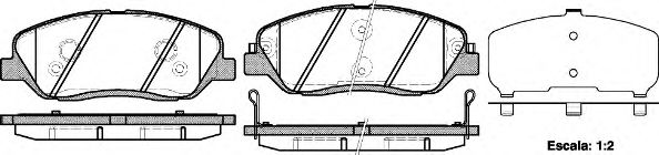 Тормозные колодки REMSA 1226.02