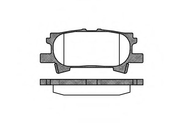 Тормозные колодки REMSA 1040.00