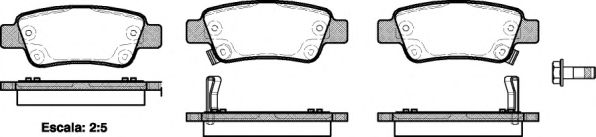 Тормозные колодки REMSA 1290.02