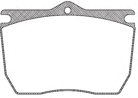 Тормозные колодки remsa JCA 824.00
