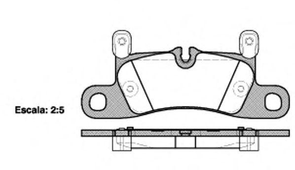 Тормозные колодки REMSA 1379.20