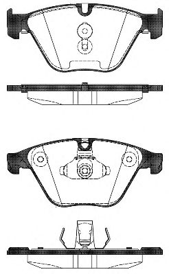 Тормозные колодки REMSA 1496.00