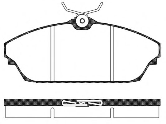 Тормозные колодки REMSA 1504.00