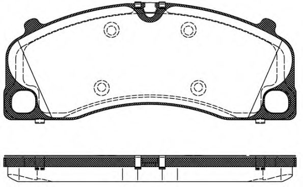 Тормозные колодки REMSA 1509.00
