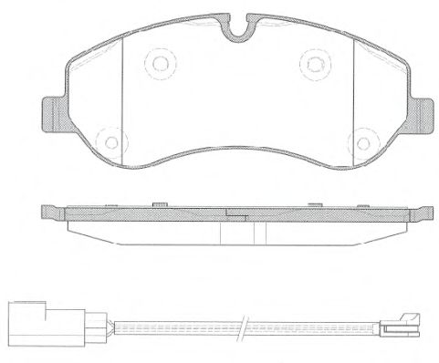 Тормозные колодки REMSA 1520.02