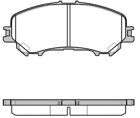 Тормозные колодки REMSA 1318.22