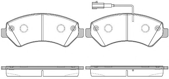 Тормозные колодки REMSA 1275.22
