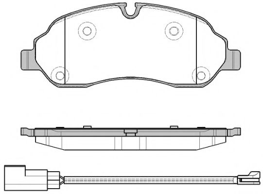Тормозные колодки REMSA 1602.02
