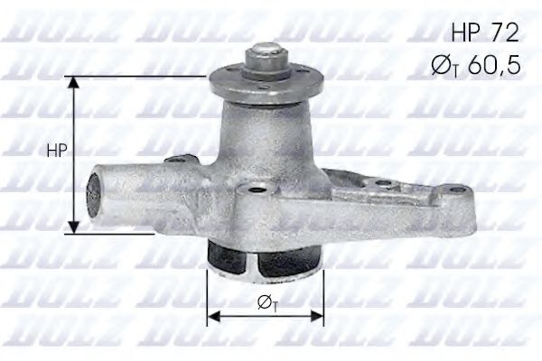 Водяной насос dolz A113