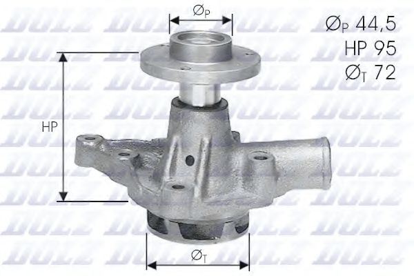 Водяной насос dolz A121