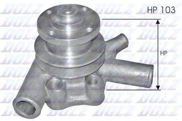 Водяной насос dolz B108