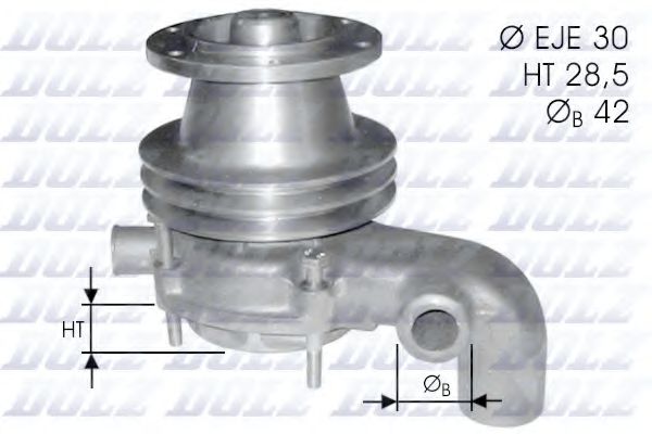 Водяной насос dolz B110