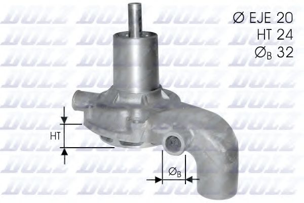 Водяной насос dolz B111SP
