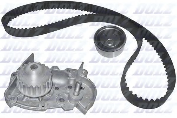Комплект ГРМ с помпой DOLZ KD001