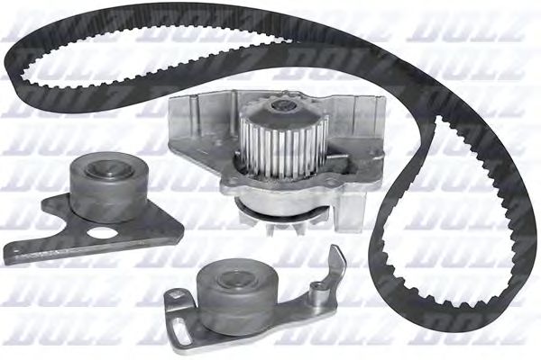 Комплект ГРМ с помпой DOLZ KD012