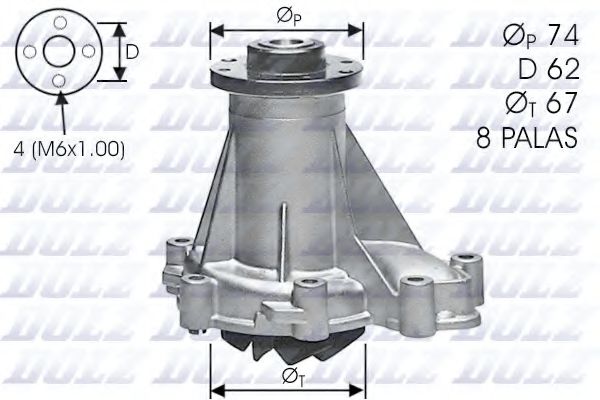 Водяной насос DOLZ M376