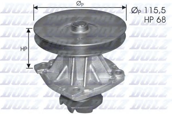 Водяной насос DOLZ S135