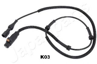 Датчик АБС JAPANPARTS ABS-K03