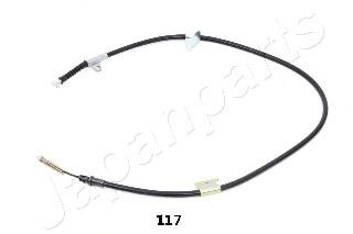 Трос ручного тормоза JAPANPARTS BC-117 Трос ручного тормоза JAPANPARTS BC-117